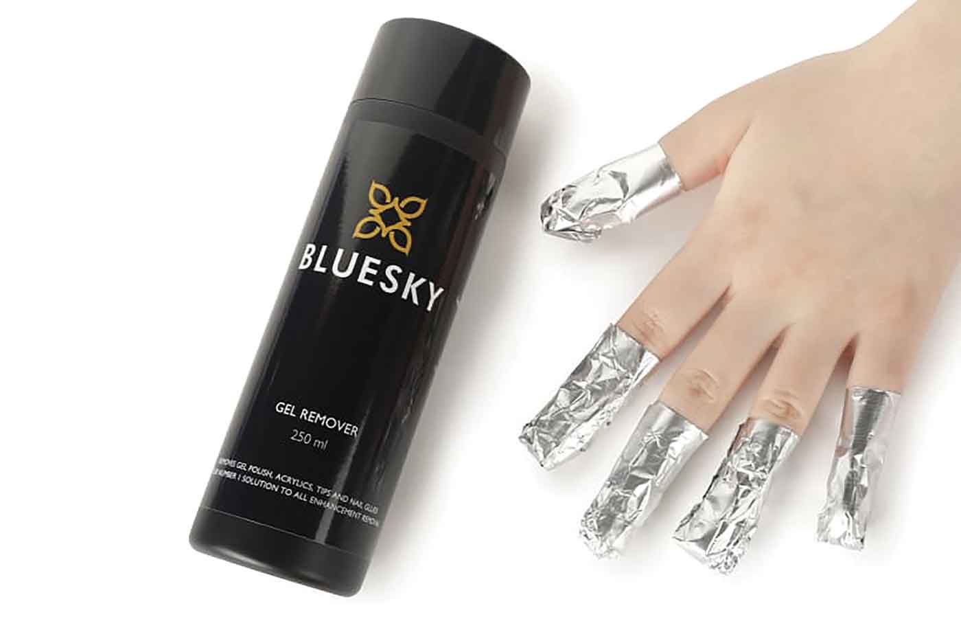 Bluesky’s acetone gel polish remover wraps StyleSpeak